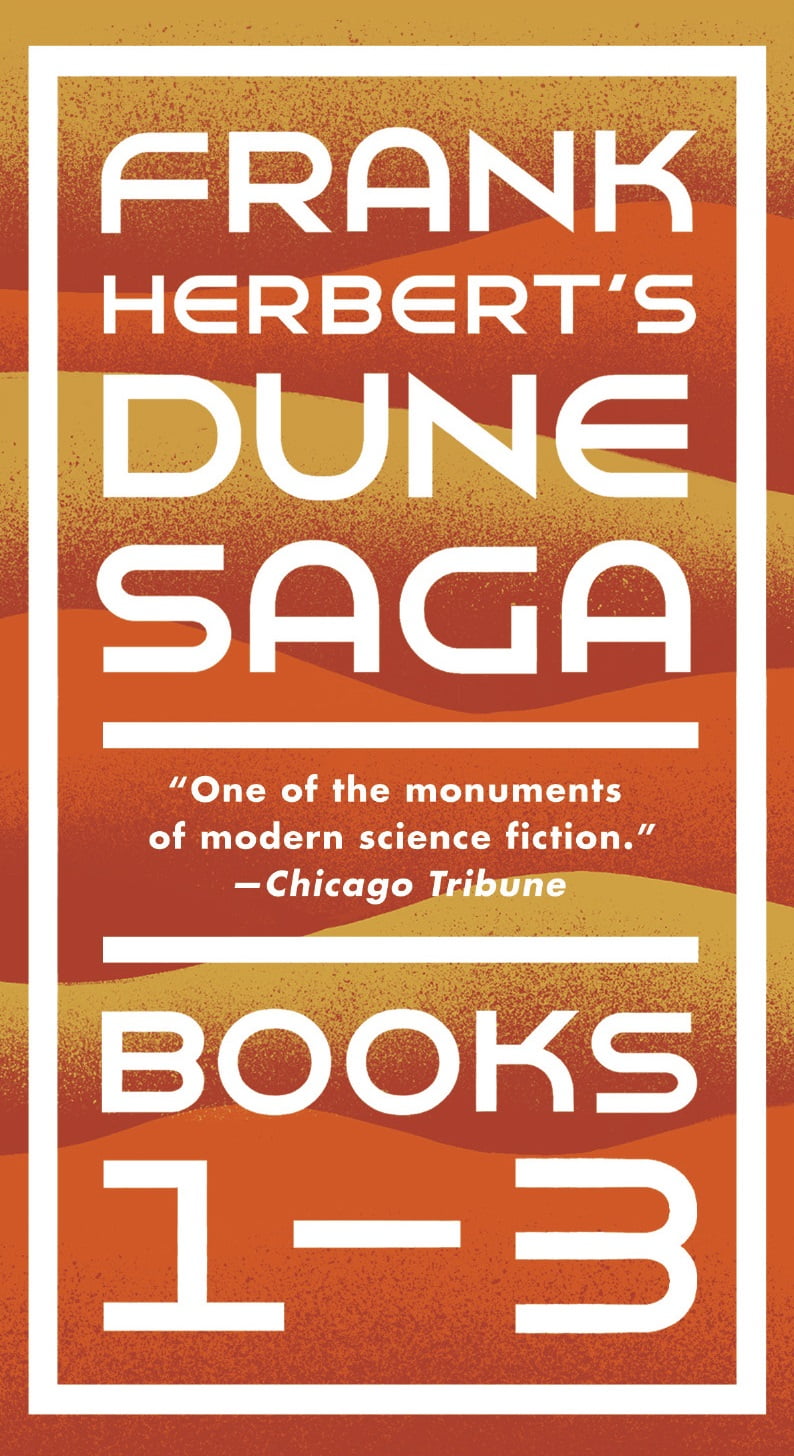 Frank Herbert's Dune Saga 3-Book Boxed Set in Mass Market Paperbound