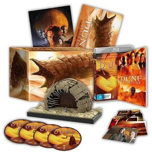 Frank Herbert's Dune: Complete Collection (With 160-page book, poster, and 8 replica lobby cards) (Blu-ray), Umbrella Ent, Horror