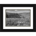 thumbnail image 1 of Frank, Jacob W. 14x11 Black Ornate Wood Framed with Double Matting Museum Art Print Titled - Views from Specimen Ridge, Yellowstone National Park, 1 of 4