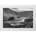 thumbnail image 1 of Frank, Jacob W. 24x17 White Modern Wood Framed Museum Art Print Titled - Spring along the Gardner River, Yellowstone National Park, 1 of 4