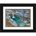 thumbnail image 1 of Frank, Krahmer 14x11 Black Ornate Wood Framed with Double Matting Museum Art Print Titled - Valle Verzasca, Switzerland, 1 of 4