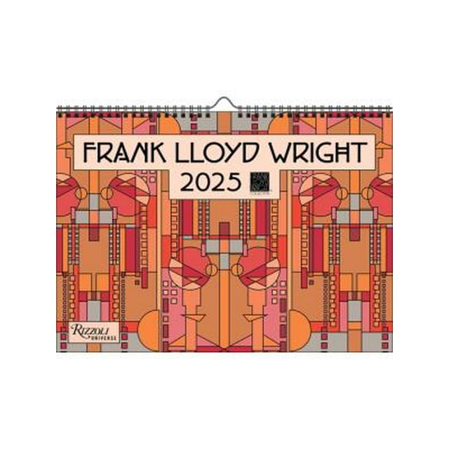 Frank Lloyd Wright 2025 Wall Calendar