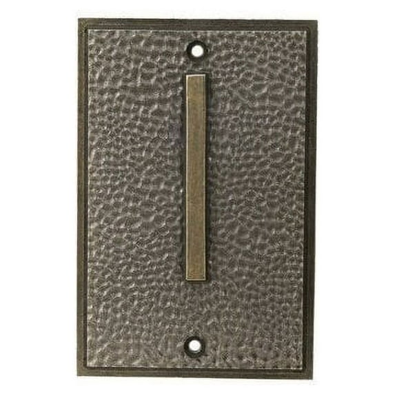 Frank Lloyd Wright Exhibition House Address Number 1 Plate