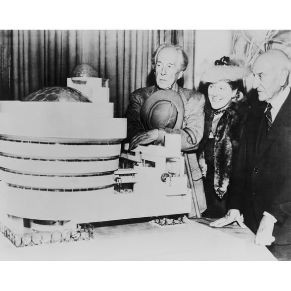Frank Lloyd Wright History (24 x 18)