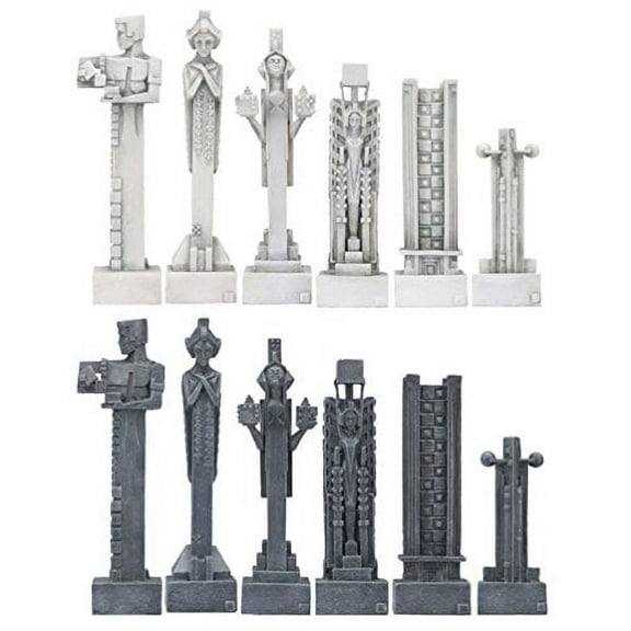 Frank Lloyd Wright Midway Gardens Chess Set