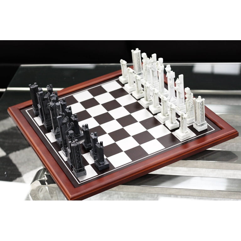 Ebros Gift Frank Lloyd Wright Midway Gardens Sprites Resin Chess