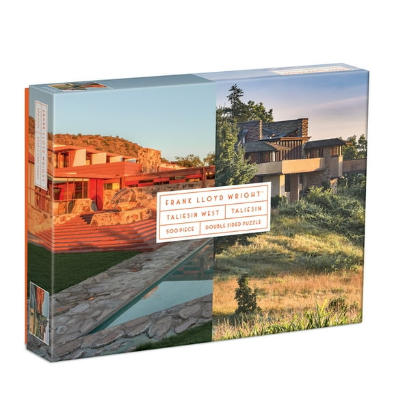 Frank Lloyd Wright Taliesin and Taliesin West 500 Piece Double-Sided Puzzle (Other)