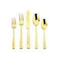 thumbnail image 1 of Frank Lloyd Wright Tree of Life Gold 18/10 Stainless Steel 20pc. Flatware Set, 1 of 2