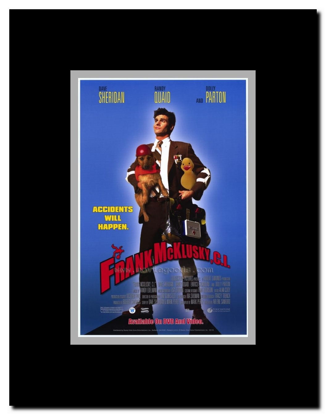 Frank McKlusky C.I. Framed Movie Poster