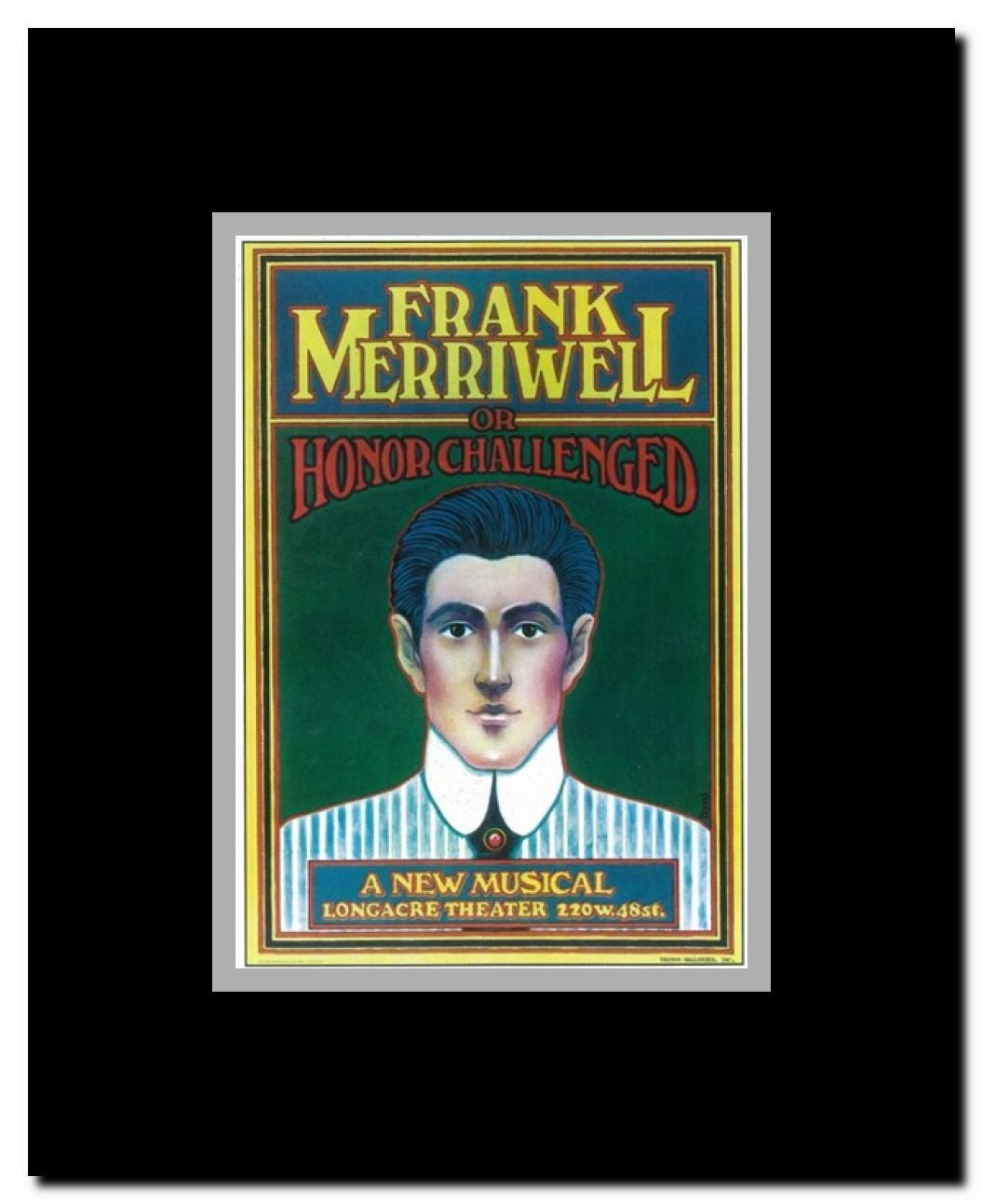 Frank Merriwell (Broadway) Framed Movie Poster