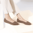thumbnail image 1 of Flatgios Pointed-Toe Flat Knit Dress Shoes Comfortable Women's Shoes Women's Classic Soft Shoes Brown-7, 1 of 10