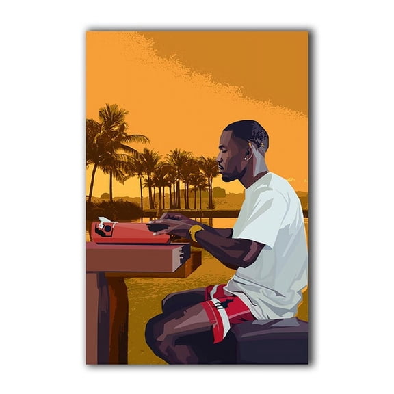 Frank Music Art 2021 Poster, RnB Music Wall Art Print
