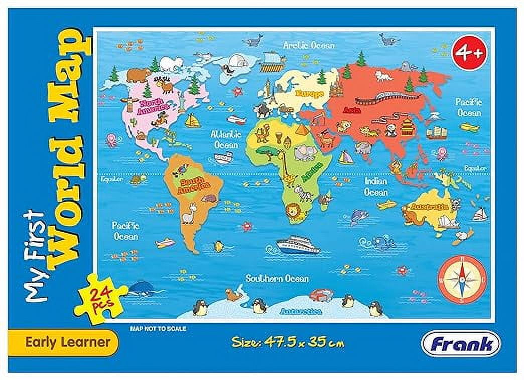 My First Big World Atlas- Children's Oversized Board My First Big World Atlas- Children's Oversized Board