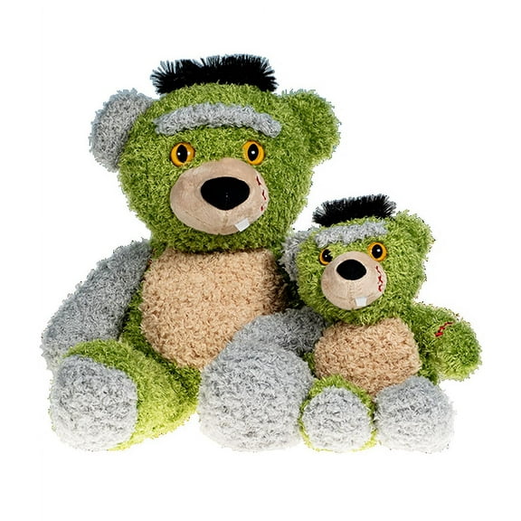 Frank N Bear 16-inch Stuffed Toy - Plush Bear in Orange T-Shirt, Perfect for Hugging and Collecting, Cute and Soft