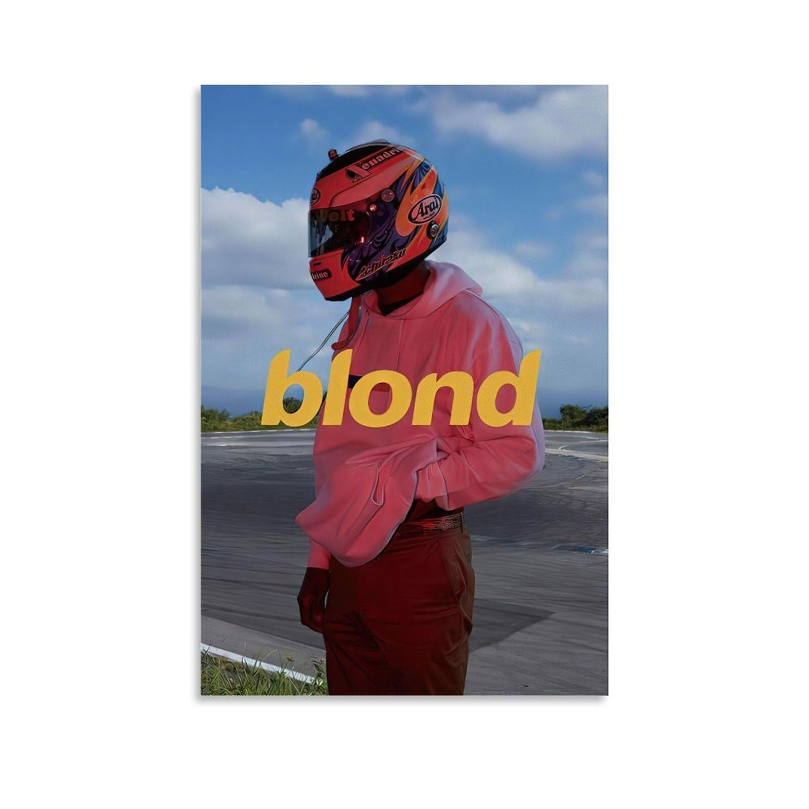 Frank Ocean Blond Rap Music Star Rapper Art Poster Poster Art Decor ...