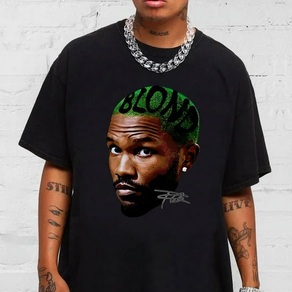 Frank Ocean Blond T-Shirt, Blond Album Shirt, Black Color, Size XL