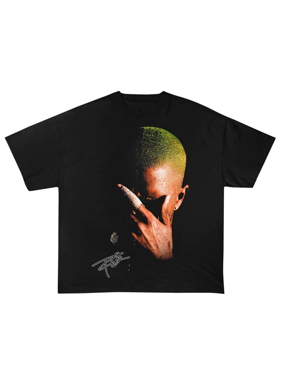 Frank Ocean Blond T-Shirt, Rapper Graphic Tee,Black Color,Size M