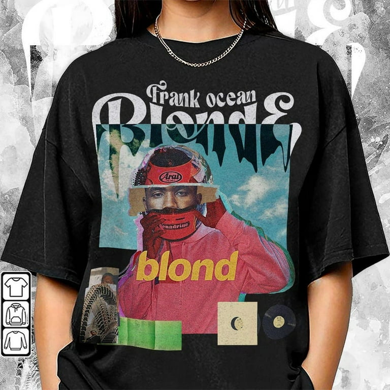 Frank Ocean Graphic Shirt Frank Ocean Blonde Inspired Hoodie Rapper Album Vintage Y2K Sweatshirt Retro Unisex Hoodie 2511R ILYD Walmart