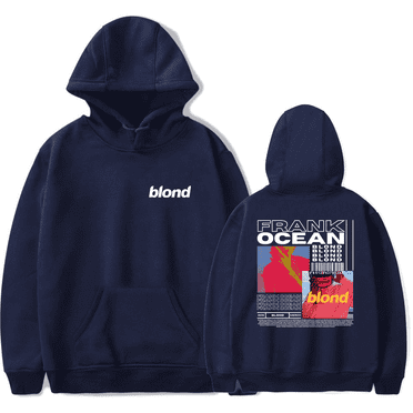 Frank Ocean Merch Hoodies Blond Blonde Album Cover Hoodie Fashion Hip Hop Rapper Men Women Pullover Sweatshirt Streetwear Long Sleeve