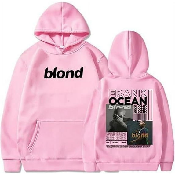 Frank Ocean Merch Hoodies Blond Blonde Album Cover Hoodie Fashion Hip Hop Rapper Men Women Pullover Sweatshirt Streetwear Long Sleeve