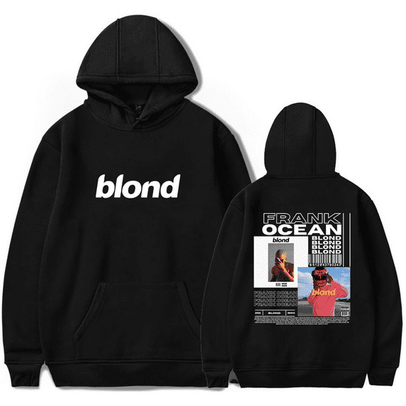 Frank Ocean Merch Hoodies Blood Album Hoodie Fashion Hip Hop Rapper Men Women Pullover Sweatshirt Streetwear Long Sleeve