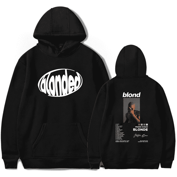 Frank Ocean Merch Hoodies Blood Bloode Album Hoodie Fashion Hip Hop Rapper Men Women Pullover Sweatshirt Long Sleeve