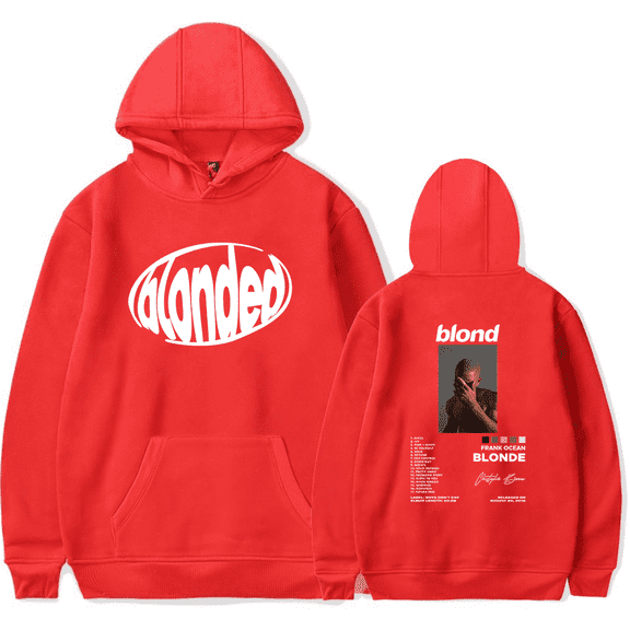 Frank Ocean Merch Hoodies Blood Bloode Album Hoodie Fashion Hip Hop Rapper Men Women Pullover Sweatshirt Long Sleeve