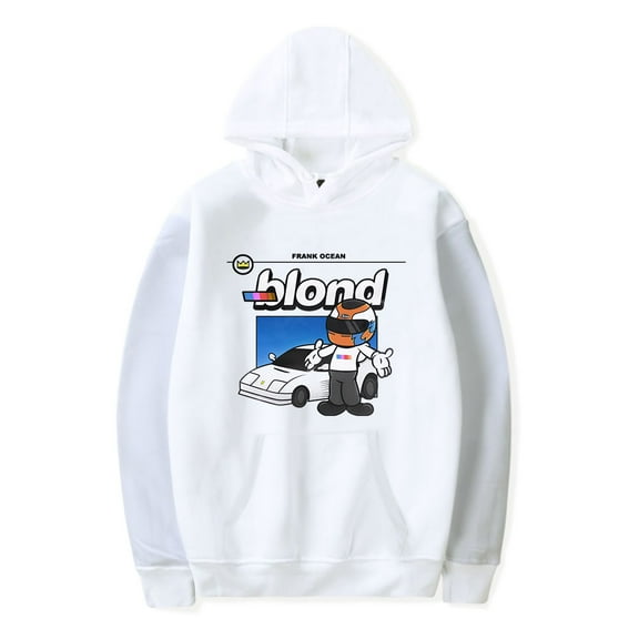 Frank Ocean Merch Hoodies Blood Bloode Cartoon Racers Hoodie Fashion Hip Hop Rapper Men Women Pullover Sweatshirt Long Sleeve