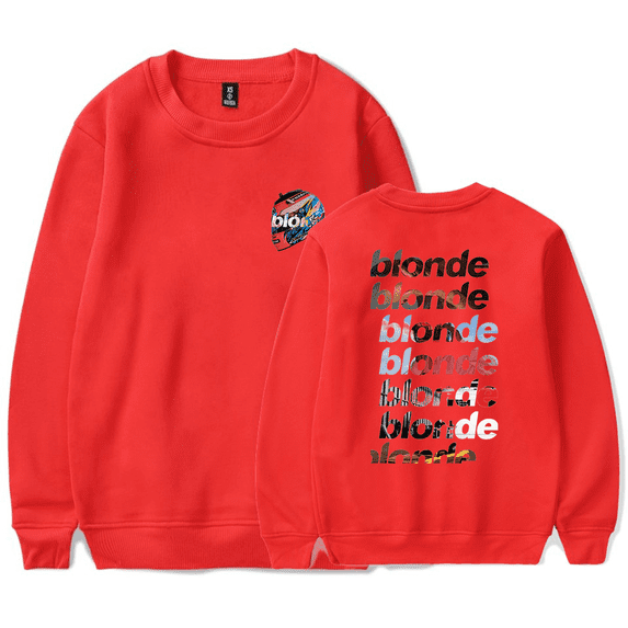 Frank Ocean Merch Long Sleeve Sweatshirt Crewncek Hoodie Men Women Sweatshirts Rapper New Print Fashion Streetwear