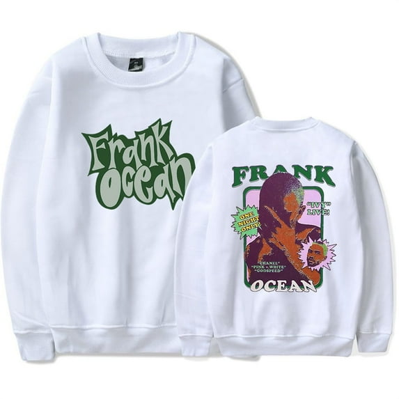 Frank Ocean Merch Long Sleeve Sweatshirt Crewneck Rapper Clothes For Men Women Harajuku Sweatshirt Casual Pullover