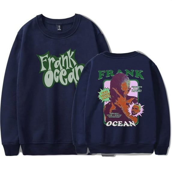Frank Ocean Merch Long Sleeve Sweatshirt Crewneck Rapper Clothes For Men Women Harajuku Sweatshirt Casual Pullover