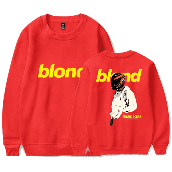 Frank Ocean Merch Sweatshirt Blond Blonde Boy Don't Cry Hoodie Long-sleeve Fashion Hip Hop Rapper Unisex Men Women Tracksuit Pullover Streetwear Coat