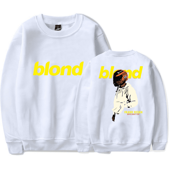 Frank Ocean Merch Sweatshirt Blond Blonde Boy Don't Cry Hoodie Long-sleeve Fashion Hip Hop Rapper Unisex Men Women Tracksuit Pullover Streetwear Coat