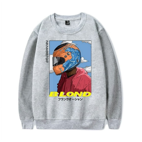 Frank Ocean Merch Sweatshirt Blood Bloode Aesthetic Vintage Hoodie Long-sleeve Fashion Hip Hop Rapper Unisex Men Women Tracksuit Pullover Coat