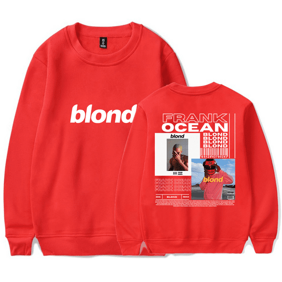 Frank Ocean Merch Sweatshirt Bloode Blood Album Cover Hoodie Long-sleeve Fashion Hip Hop Rapper Unisex Men Women Tracksuit Pullover Streetwear Coat
