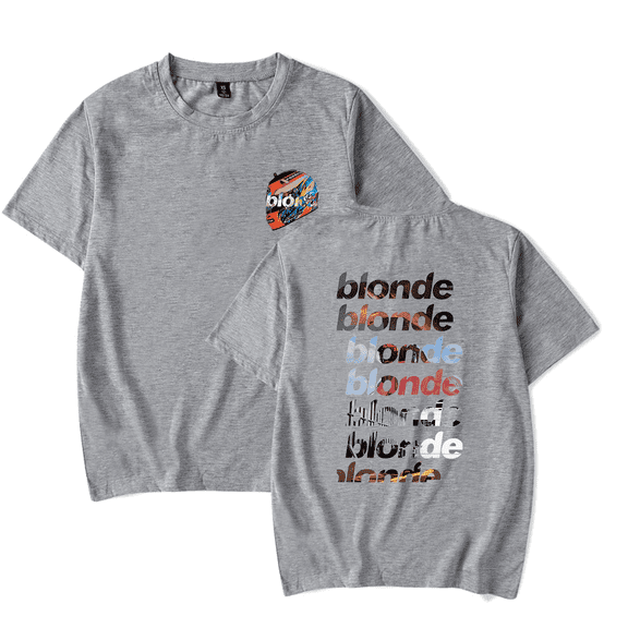 Frank Ocean Merch T-Shirt Blonde Blond T Shirt Men Women Rapper Graphic Print Men Women Casual Streetwear Tee Tops