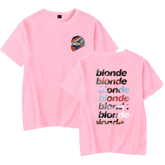 Frank Ocean Merch T-Shirt Blonde Blond T Shirt Men Women Rapper Graphic Print Men Women Casual Streetwear Tee Tops