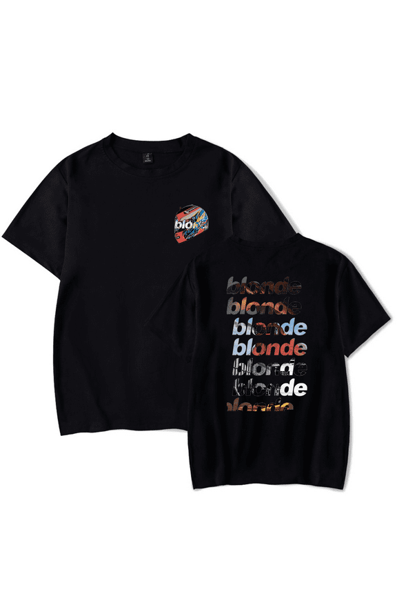 Frank Ocean Merch T-Shirt Blonde Blond T Shirt Men Women Rapper Graphic Print Men Women Casual Streetwear Tee Tops