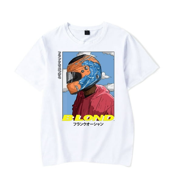 Frank Ocean Merch T-shirt Blood Bloode Aesthetic Vintage Tee Fashion Hip Hop Men Women t shirt Sweatshirt Summer Casual Short Sleeve T-shirts