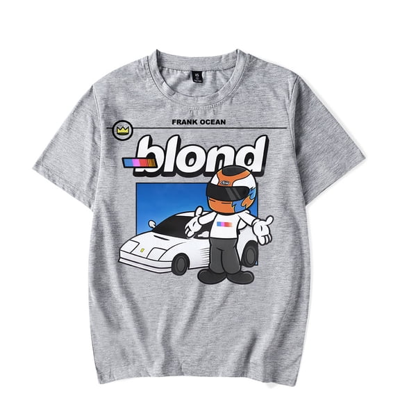 Frank Ocean Merch T-shirt Blood Bloode Cartoon Racers Tee Fashion Hip Hop Men Women t shirt Sweatshirt Summer Casual Short Sleeve T-shirts