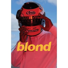 Frank Ocean Moto Blond Album Cover Music Poster, Channel, Blonde,Cool Wall Decor Art Print posters for room aesthetic-Poster Frameless Gift 12 x 18 inch(30cm x 46cm)