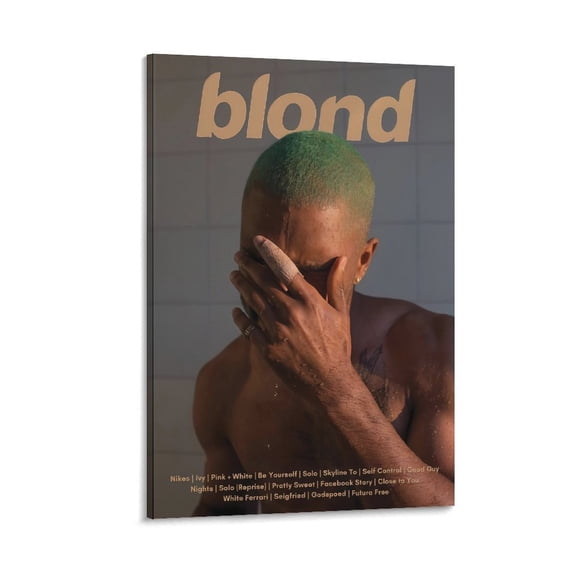 Frank Ocean Poster (1) Artworks Picture Print Poster Wall Art Painting Canvas Gift Decor Home Posters Decorative 16x24inch(40x60cm)