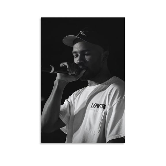Frank Ocean Poster (14) Canvas Wall Art Prints Poster Gifts Photo Picture Painting Posters Room Decor Home Decorative 12x18inch(30x45cm)