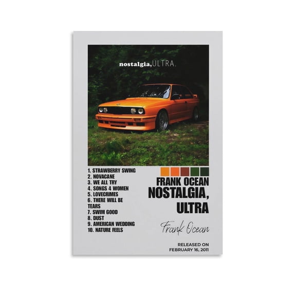 Frank Ocean Poster (8) Canvas Wall Art Poster Decorative Bedroom Modern Home Print Picture Artworks Posters 16x24inch(40x60cm)
