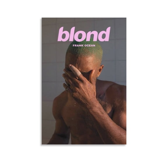 Frank Ocean Poster Blond 2 Canvas Art Poster and Wall Art Picture Print Modern Family bedroom Decor Posters 24x36inch(60x90cm)