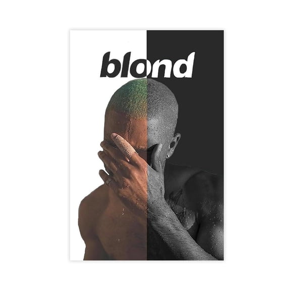 Frank Ocean Poster Blonde 3 Album Cover Posters Rap Music Poster Wall Art Room Decor Print Canvas Posters for Room Aesthetic