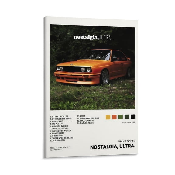 Frank Ocean Poster Gifts Canvas Painting Poster Wall Art Decorative Picture Prints Modern Decor 16x24inch(40x60cm)