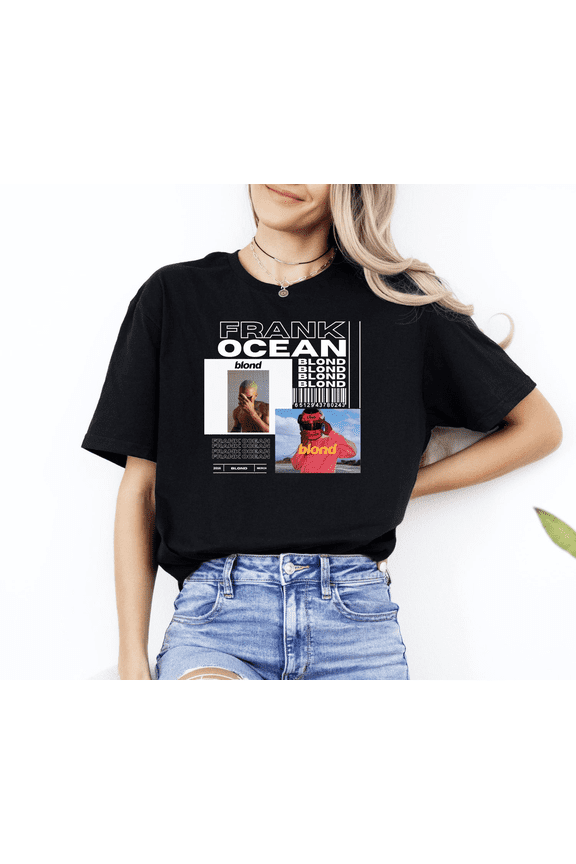 Frank Ocean Shirt, Ocean Blond Album Shirt, Frank Ocean Gift T-shirt, Rapper Frank Ocean Shirt, Frank Ocean Merch, Frank Concert Shirt