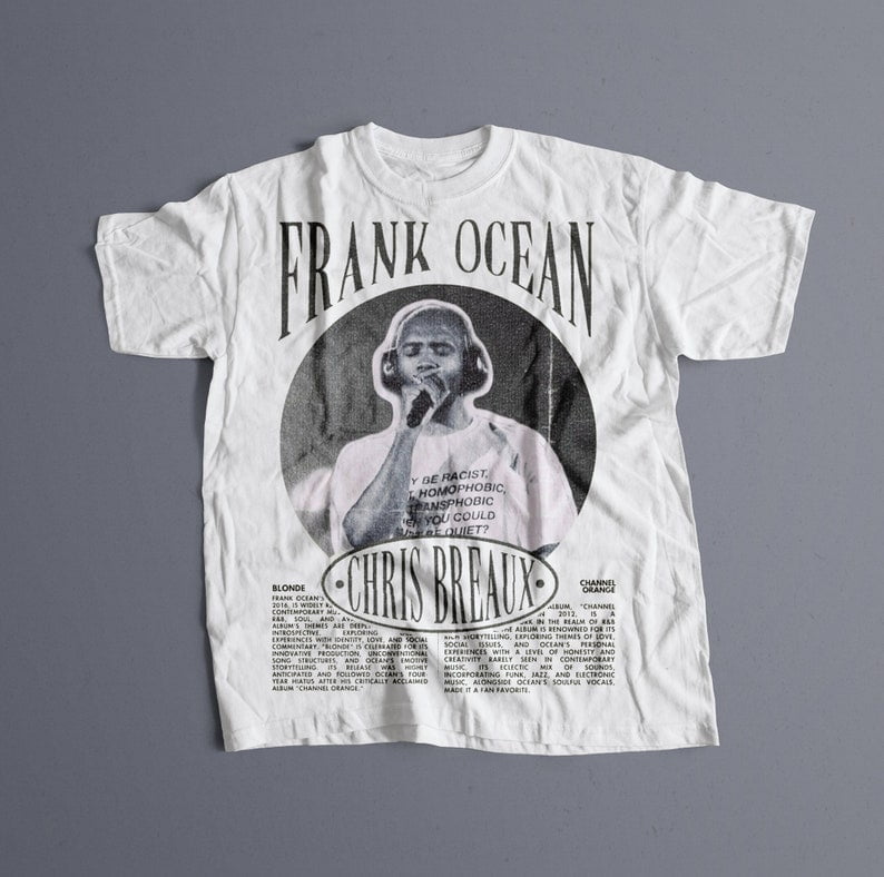 Frank Ocean Shirt Frank Logo Shirt Frank Ocean Oversized T-shirt