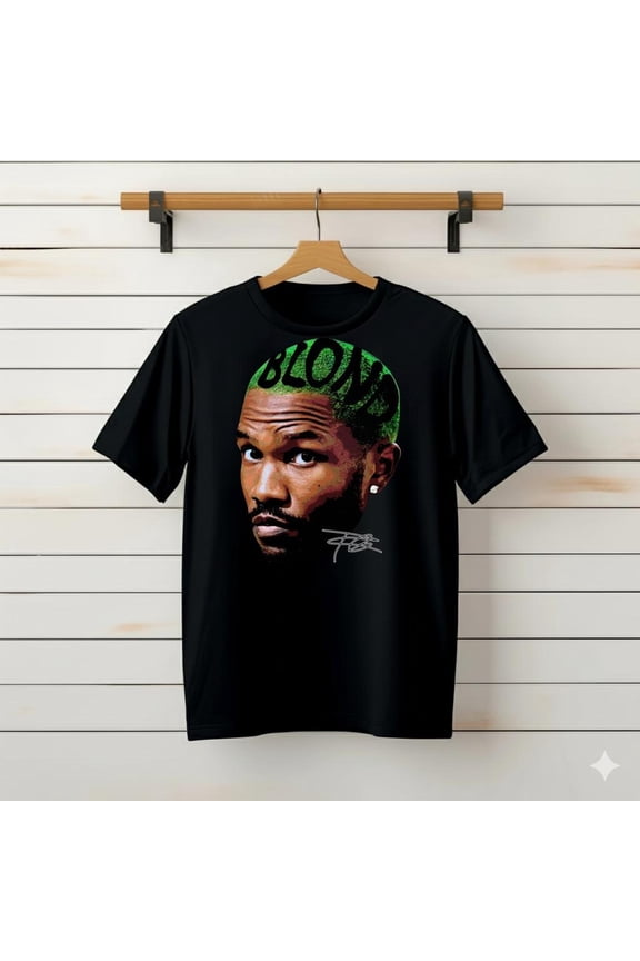 Frank Oceans Shirt Rap Tee Concert Merch Blonds Album###TeaBagTeaHouse, Unsiex Shirt